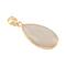 12 Pack: Gray Agate Teardrop Pendant by Bead Landing™